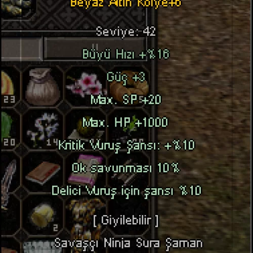 +6 BEYAZ ALTIN KOLYE
